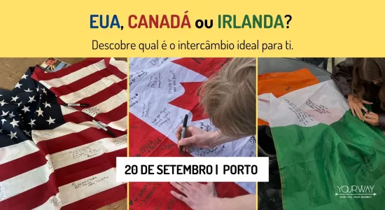 Evento informativo sobre Intercâmbio nos Estados Unidos, Irlanda e Canadá 