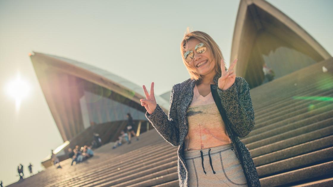 Foto de estudante de high school a estudar no estrangeiro em Sydney, Austrália