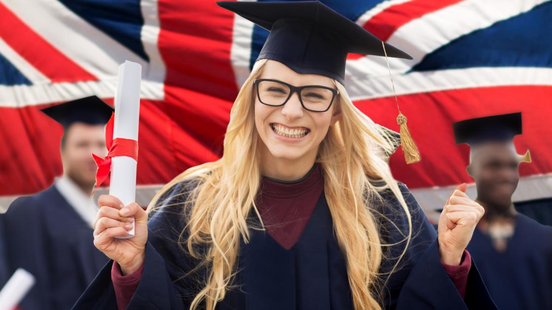 Foto de estudante de IB no estrangeiro em Inglaterra